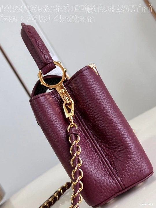 VUITTON LOUIS CAPUCINES MINI-21*14*8CM 0204